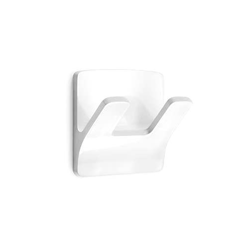 INOFIX 66534 Colgador Resistente Al Agua Mod. Rama, Blanco