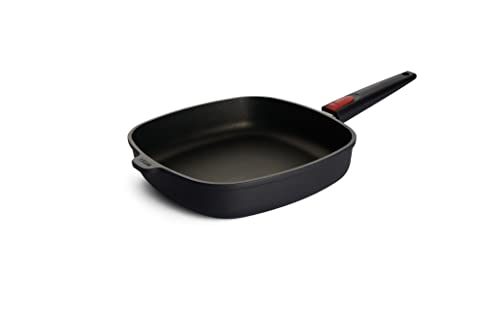 Woll 1628N Nowo - Sartén Honda Cuadrada (28 cm), Titanio