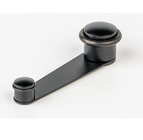 tope puerta giratorio/protector puertas retenedor giratorio para puertas de hasta 50mm con tornillos/desmontable para fácil montaje, atornillado al suelo con tornillo y taco expandible