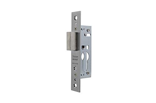 Tesa Assa Abloy 420115HZ Cerradura Monopunto De Palanca Deslizante Para Perfiles Metálicos Zincado Blanco Entrada 13.5 mm 2201