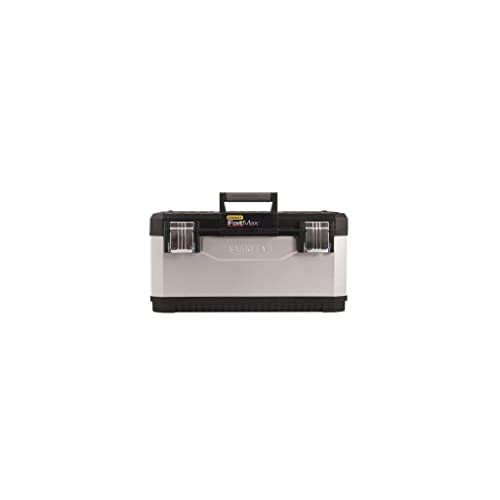 STANLEY FATMAX 1-95-615 - Caja de herramientas metálica FatMax, 50 x 31 x 30 cm
