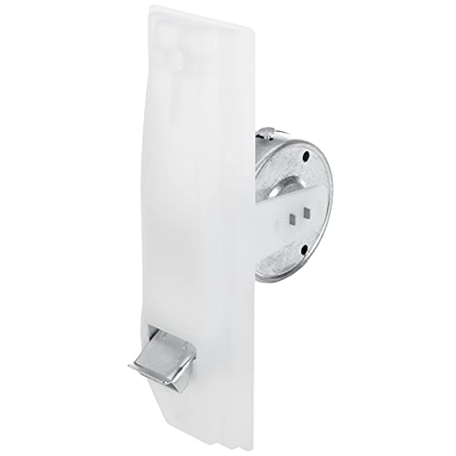 PrimeMatik - Recogedor de Metal para persiana con Frontal de plástico en Color Blanco