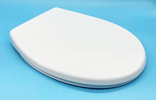 Tapa y asiento de inodoro con caida amortiguada - Compatible con Victoria Roca