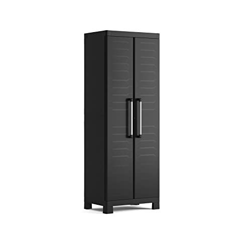 Keter Detroit Alto Negro Armario, Resina