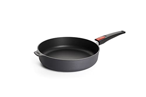 Woll 1728 DPI Diamond Lite - Cacerola para inducción, con mango desmontable, diámetro 28 cm, 7 cm de alto