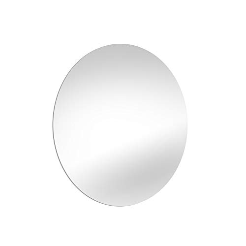 EMUCA - Espejo de baño con iluminación led Decorativa, Espejo retroiluminado Redondo, Espejo con luz indirecta integrada antivaho, Ø 60cm, A+, 20W+12W, IP44, Tª Color 4000K.