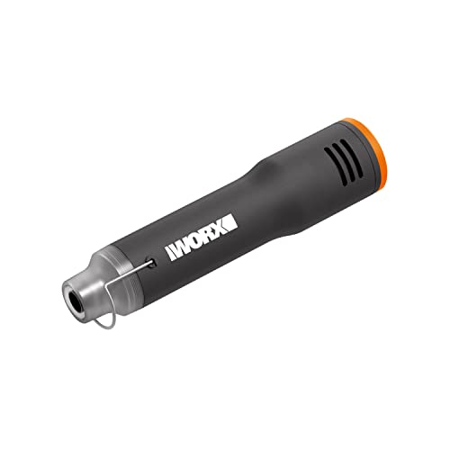 WORX 18V(20V MAX) MakerX Mini Pistola de Calor WX743.9, PowerShare, Calentamiento Rápido Max. 260 ℃ para Bricolaje en Relieve, Retractilado de PVC, Secado de Pintura, sin Batería.