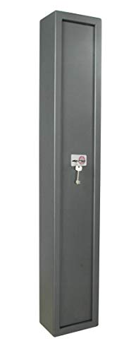 Arregui Armero de Acero para 2 Escopetas, Caja Fuerte para Armas, Armero para Rifles, Francia e Italia: válido para todas las armas, Espana: no homologado, Gris Oscuro, 0