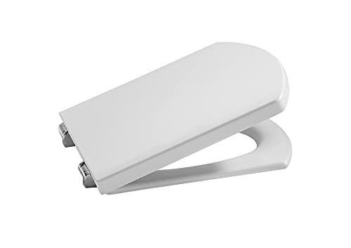 Roca , Vestíbulo, tapa y asiento para inodoro compacto con caída acolchada, A801622004