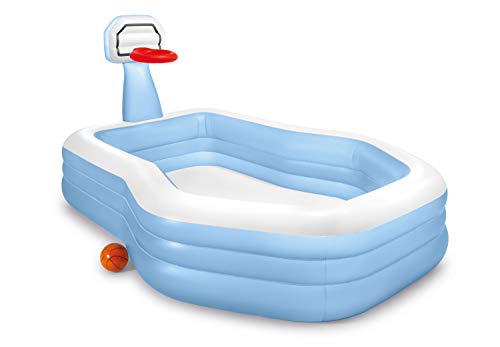 Piscina Infantil INTEX con Canasta de Basket y Pelota