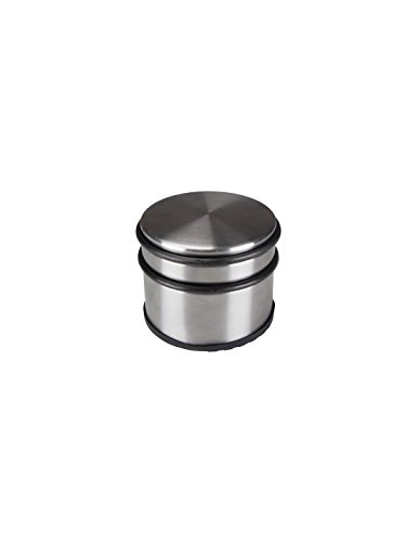 Tool País tl74051 Acero Inoxidable Tope para puerta, 9 cm de diámetro x 7,5 cm de altura, 1.1 kg Peso