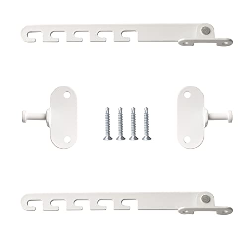 C100AE 16,5CM Retenedor Ventana Sujeta Ventanas Abiertas Tope Seguridad Ventanas Limitador Apertura Ventanas Pestillo Ventana Seguridad Niños, Fácil de Instalar y Usar,Ajustable Ventana Gap Tamaño