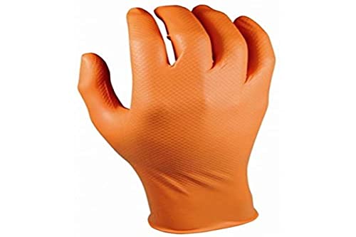 Juba - Guante Desechable Nitrilo Ngr.Grippaz 580 Or L