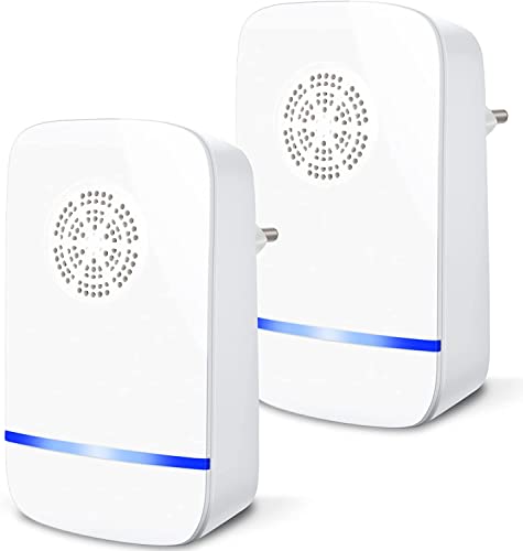 BILIFIT Repelente de Mosquitos - Antimosquitos Electrónico y Ahuyentador de Roedores - Control Efectivo de Mosquitos, Hormigas, Cucarachas, Moscas, Arañas, Chinches, Ratas y Ratones en Interiore