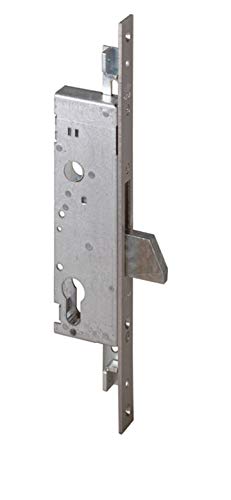 CISA 146220300, cerradura de cilindro para montantes, versión solo candado, frontal de acero inoxidable, entrada 30, bidestra