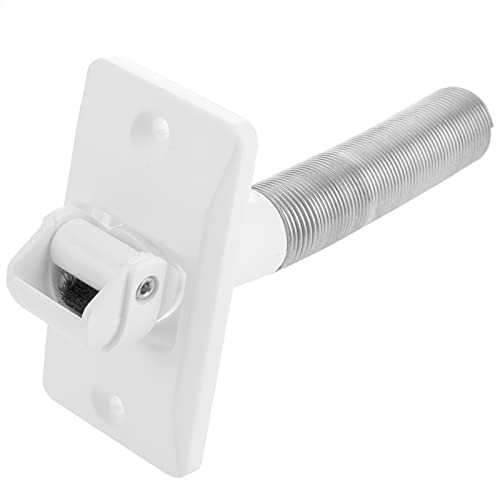 PrimeMatik - Polea pasacintas con Muelle para persianas en Color Blanco