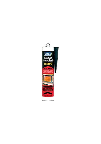 Ceys - Masilla Refractaria - Sella juntas de alta temperatura - Calidad profesional - 310 ML