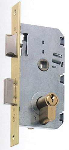 MCM - Cerradura Embutir F/Latonado Mcm 45 Mm
