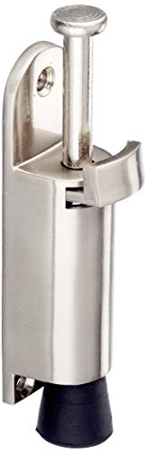 Brinox Retenedor Vertical para Puerta, Gris, 2.7 x 12 x 3.3 cm