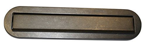 Buzon - Bocacartas de Pared de Mani-Grip en latón (Efecto Hierro)