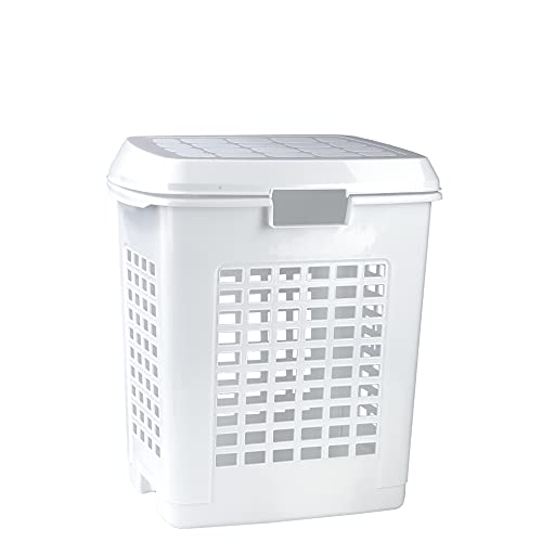 Denox 1 Pongotodo Calado 50L, Ideal organización, Color Blanco, 50 litros