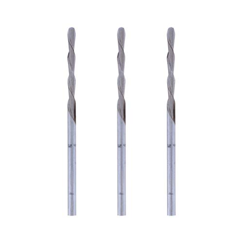 Paquete múltiple de brocas espirales Dremel 561, 3 brocas con un diámetro de corte de 3,2 mm para cortar madera, plástico, paneles de yeso, metal blando, hormigón celular, cerámica y ladrillos