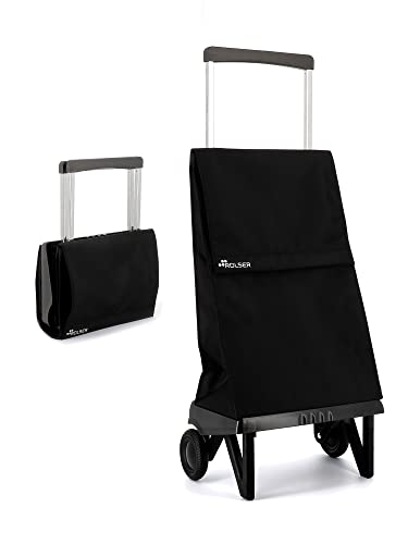Carro Rolser Plegamatic MF 2 Ruedas Plegable - Negro