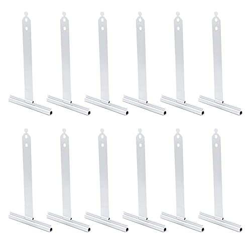 ZJRung 12 Pcs Mini Flejes para Persianas Tirantes para Persianas Muelles de Suspensión para Persianas fleje Tirante para Persianas -Acero para muelles