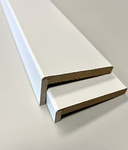 Arteblock,Kit 2+1 / 2+1 Tapajuntas Extensibles Laminado Blanco 90X12 Mm
