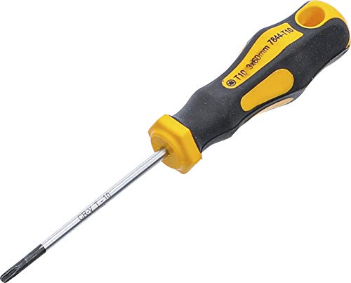 BGS Diy 7844-T10 | Destornillador | con perfil en T (para Torx) T10 | Longitud de cuchilla 60 mm