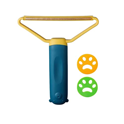 Quitapelos Mascota y Quita Pelusas para Todo Tipo de Tejidos, Cepillo Atrapa Pelos Perro y Gato para el hogar, Reutilizable y Lavable, Incluye Dos Atrapa Pelos de Silicona