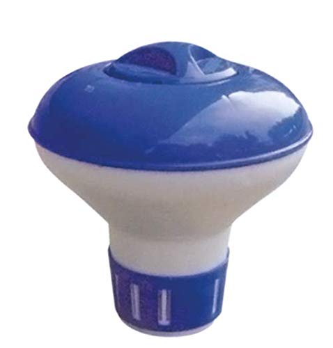 Siqua Dispensador Cloro Flotante para Piscinas Pequeñas. Dosificador automático de cloro para piscinas, Kit Mantenimiento Piscinas y Spa.