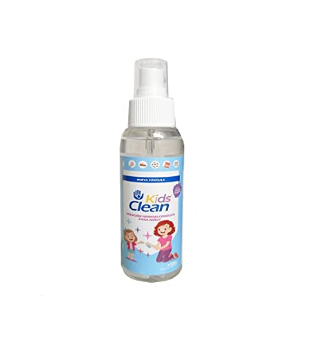 SiempreClean Kidsclean | Solución Hidroalcohólica Para Niños | 73% Alcohol | Suave Con Las Manos | Spray Higienizante Con Pulverizador