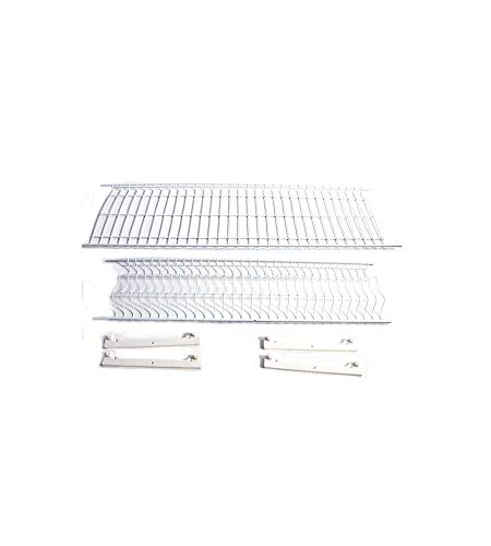 Metaplast Escurreplatos Metalplast Acero plastificado 76 x 37 cm (Altura) 27 cm