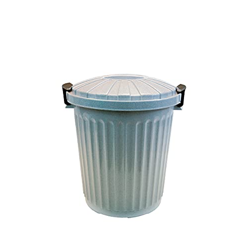 Denox DEN076 Cubo Óscar 23 litros, Granito, 33.5 cm