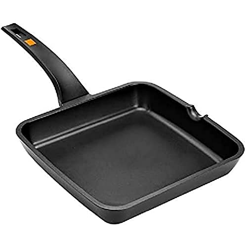 BRA Efficient-Grill asador, Negro, 28 cm