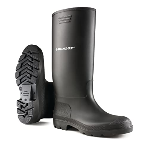 Dunlop 380PP, Botas de Agua Unisex Adultos, Negro (Black 002), 43 EU