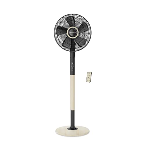 Rowenta Turbo Silence Extreme+ Edición Limitada Ventilador de pie, Silencioso, Potente, 5 velocidades, Con mando a distancia, Apagado automático VU5880F0