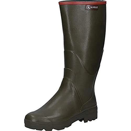 Aigle Chambord Pro 2, Botas de Goma de Trabajo para Hombre, Verde (Kaki 001), 43 EU