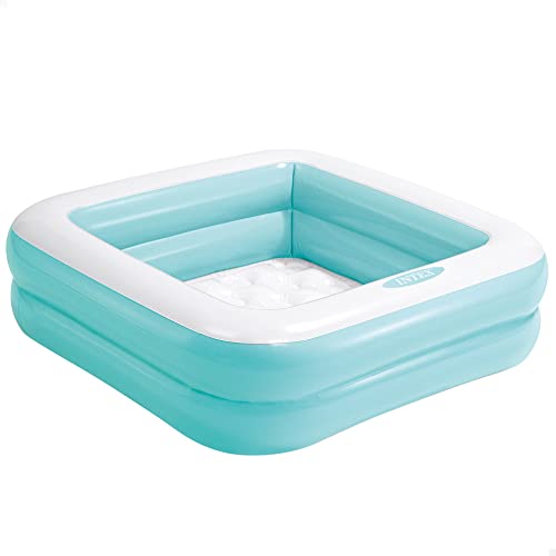 Intex 57101 - Piscina infantil hinchable cuadrada 86x86x25 cm