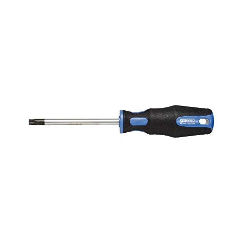 KS Tools 159.1050 ERGOTORQUEplus Destornillador Torx T8, corto, con taladro