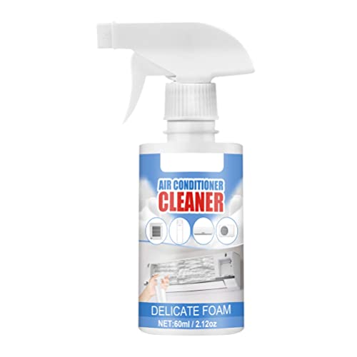 HUSHUI Limpiador de Espuma Limpiador en Aerosol para Aire Acondicionado Limpieza en Aerosol Hogar Limpiador rápido, 60ML