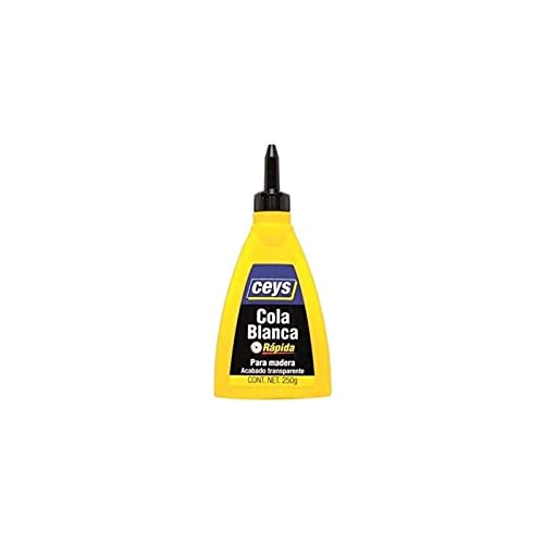 Outletdel ocio Pack 2 biberones Cola Blanca rápida Ceys para Madera. 250gr Unidad. Secado rápido. 2-26001