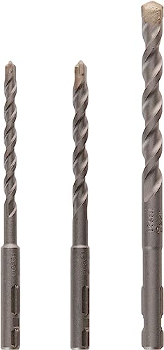 Bosch Professional 2 609 256 908 Bosch 908-Juego de 3 Brocas para hormigón SDS-Quick (Pack de 3), 0 W, 0 V, 5/6/8mm