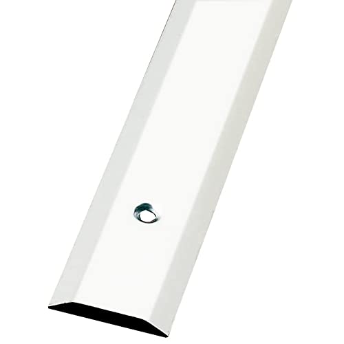Amig - Tapajuntas para Suelo | 720 mm x 34 mm | Tira de Transición Liso y con Fijación Mediante Atornillado | Cubrecantos Embellecedor para Uniones | Acero Inoxidable 18/8 Plateado Mate