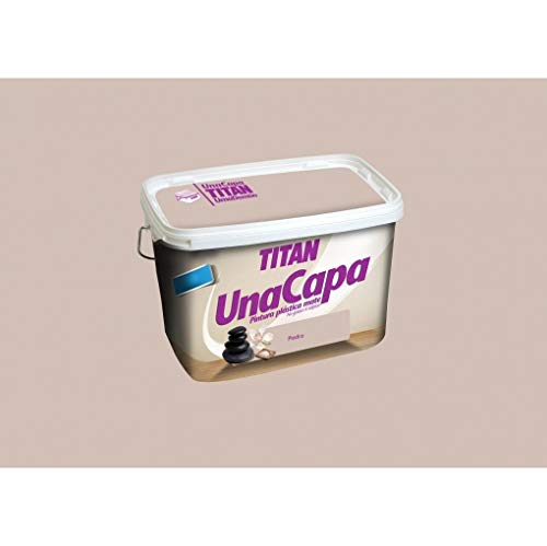 Titanlux Una Capa Lavable pintura para paredes Piedra Suave 4 L
