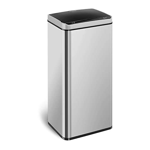 Fromm & Starck Cubo De Basura Dúo con Sensor Papelera Automática Star_Bin_06 (Volumen Total: 80 L, Distancia a Sensor: 20 cm, Base Rectangular)