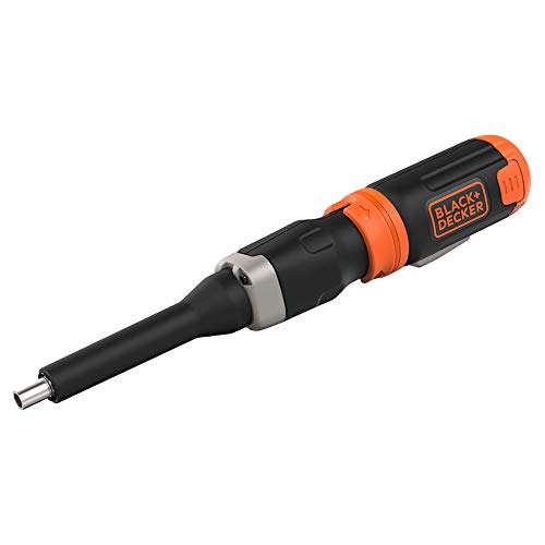 BLACK+DECKER BCF601C Atornillador de Eje Extensible 6V 5 Nm con Pila