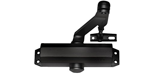 Tesa Assa Abloy DC110-1----9005 Cierrapuertas Brazo Articulado Para Puertas Negro DC110 Con Retenedor