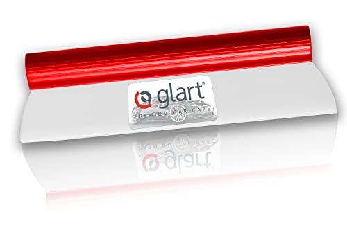 Glart - Espátula de silicona para eliminar y secar el agua de la pintura y los cristales del vehículo después del lavado